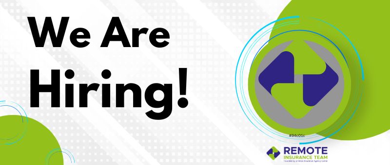 Remote Insurance is hiring for remote Bilingual Virtual Assistant (English & Spanish / Portuguese)