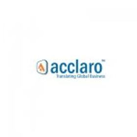 Acclaro is hiring for work from home roles