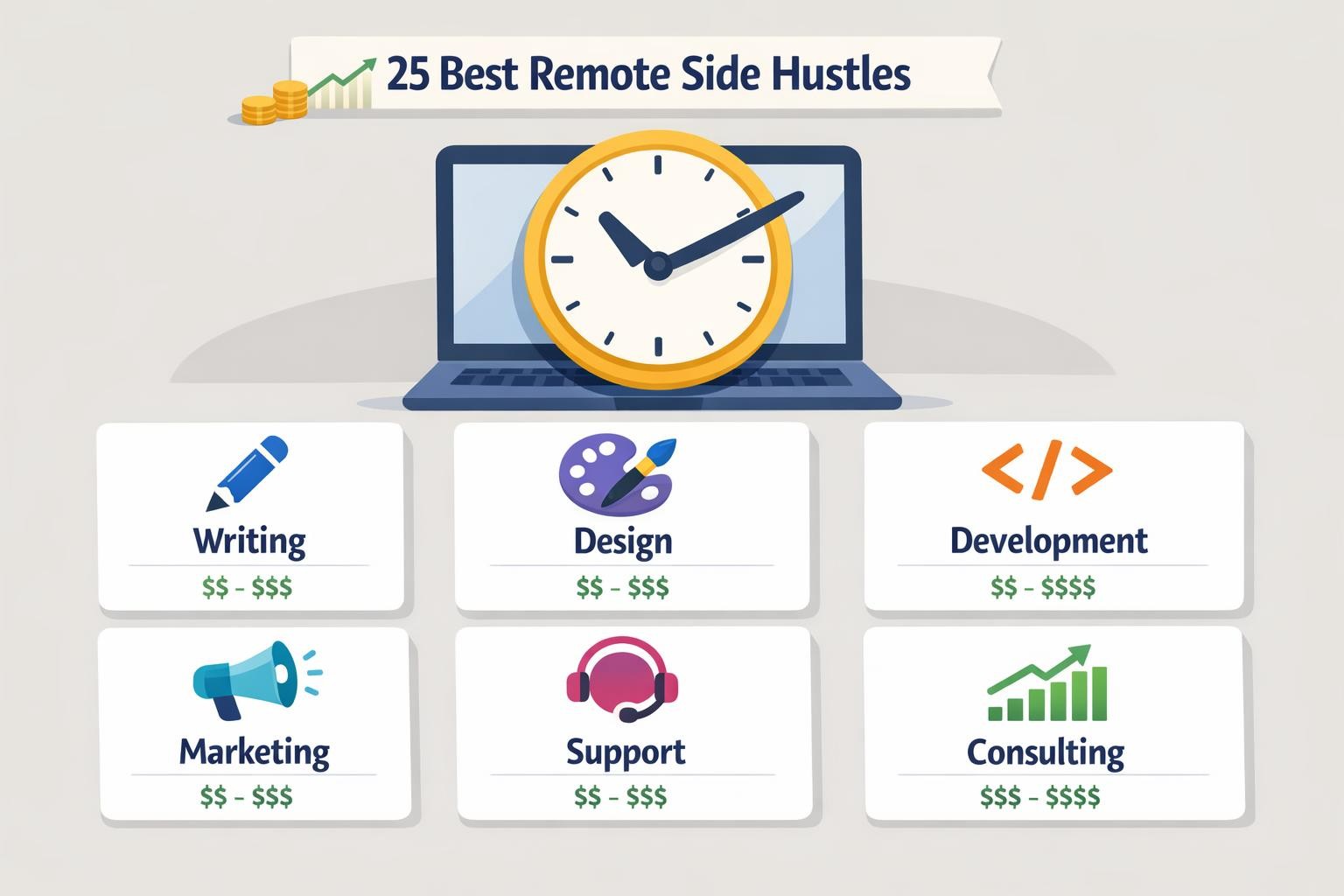 25 Best Side Hustles You Can Do Remotely in 2026