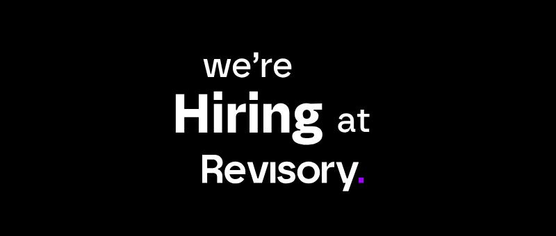 Revisory is hiring for remote Visual Designer