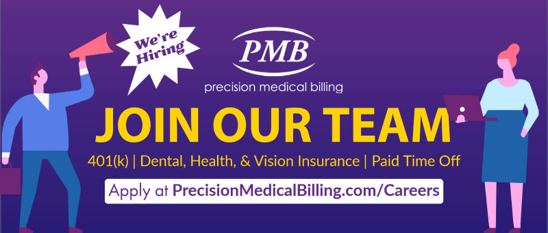 Precision Medical Billing is hiring for remote Revenue Recovery Associate