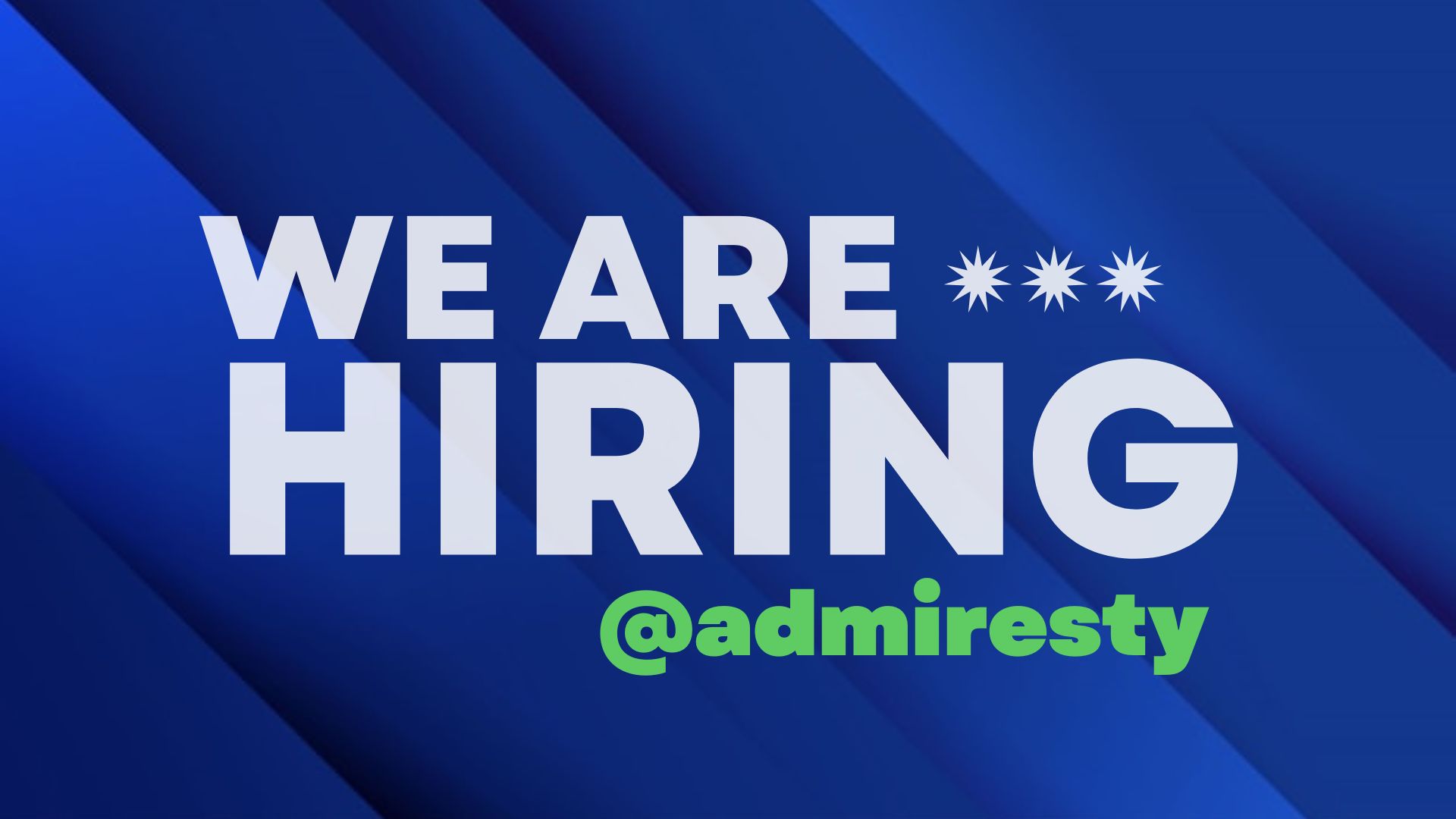 Admiresty Corporation is hiring for work from home roles